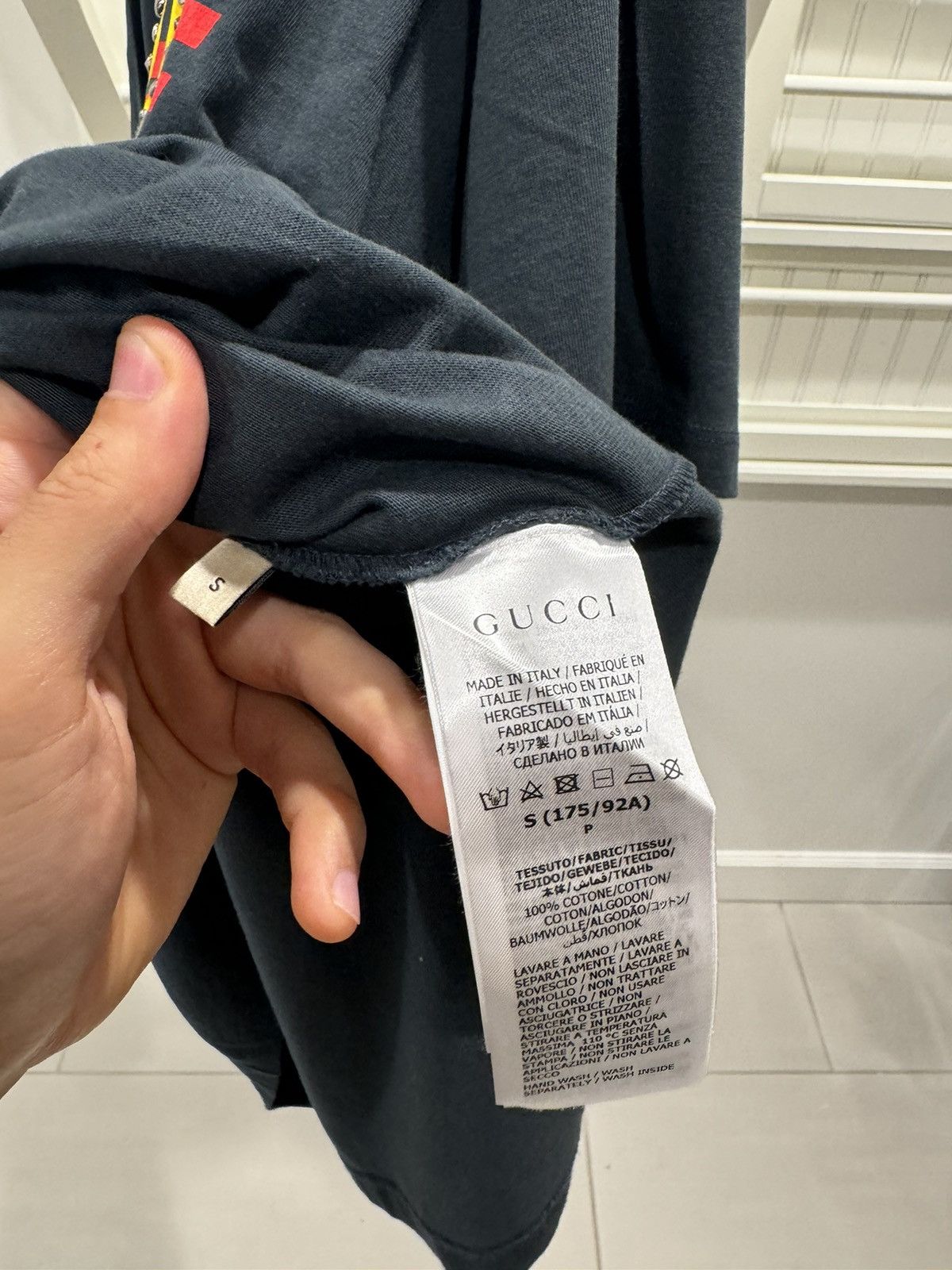 Gucci Gucci Studded Rock Tee Size US S / EU 44-46 / 1 - 14 Thumbnail