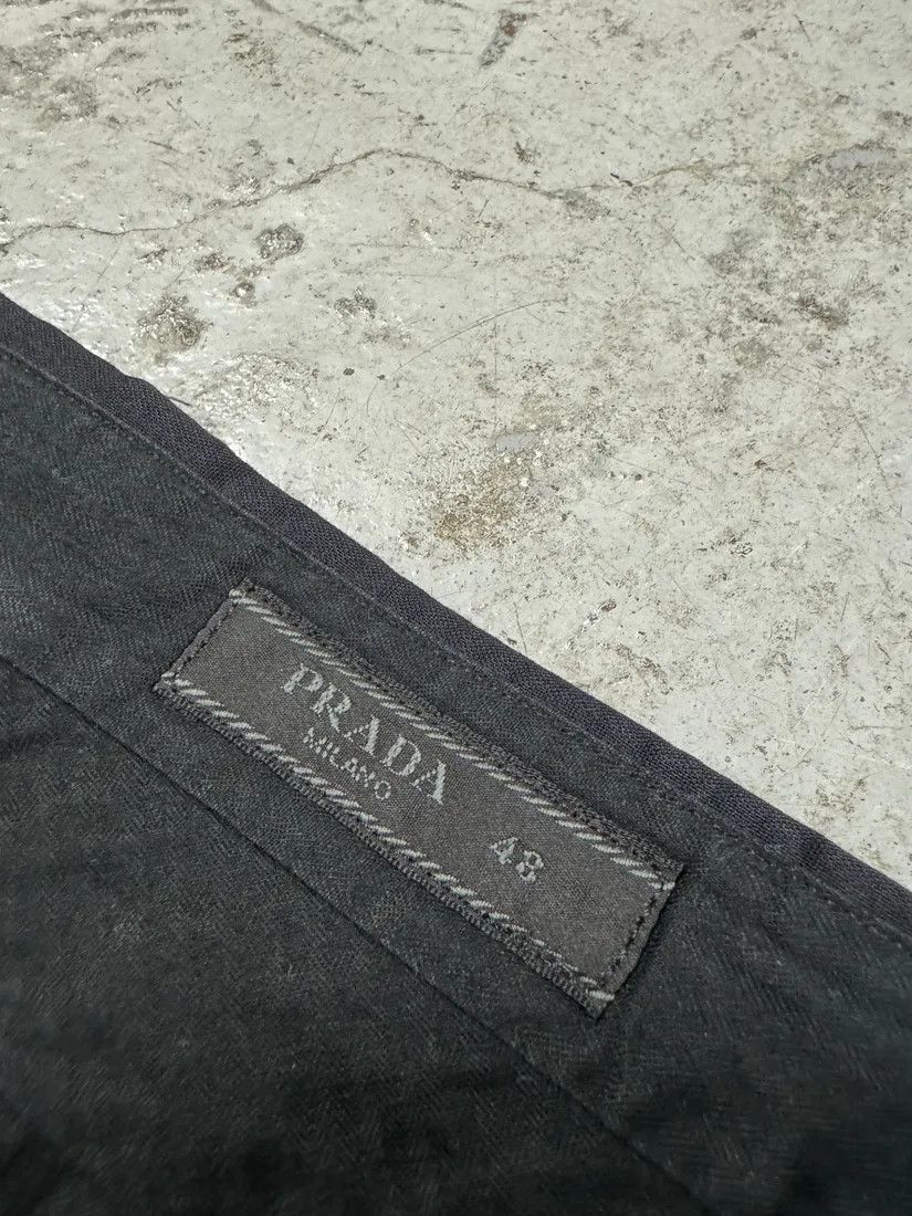 SS2016 Prada Navy Tailored Pants