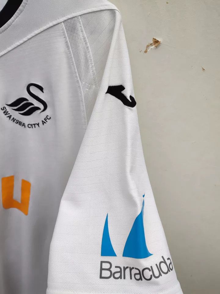 Vintage Swansea City Home FOOTBALL Kit SHIRT SOCCER JERSEY Size US XXL / EU 58 / 5 - 2 Thumbnail