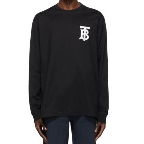 Burberry Burberry Atherton TB Logo Long Sleeve T-Shirt Size US S / EU 44-46 / 1 - 1 Thumbnail