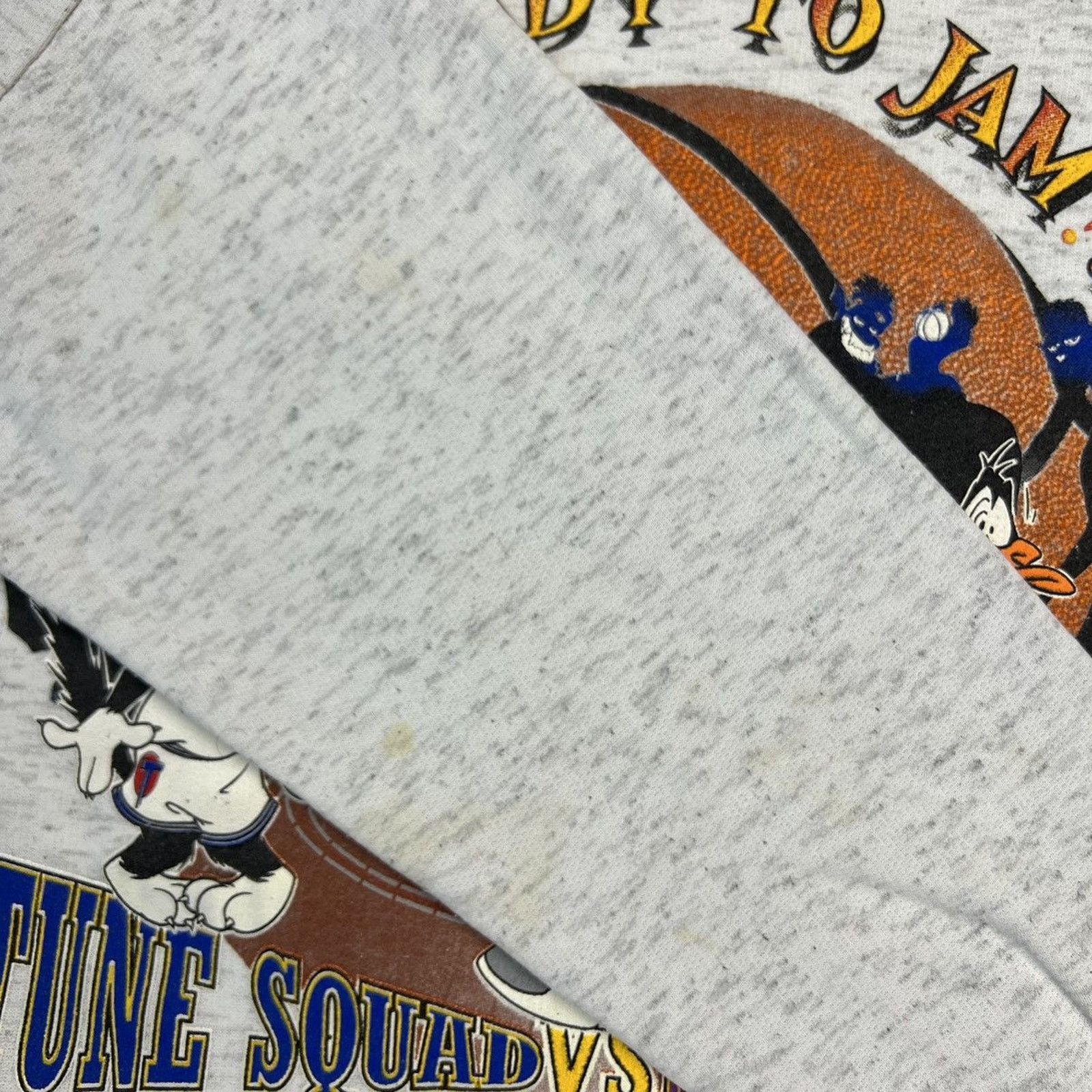 NBA × Vintage × Warner Bros Vintage 1996 Space Jam Sweatshirt Tune Squad vs Monstars Size US XS / EU 42 / 0 - 5 Thumbnail
