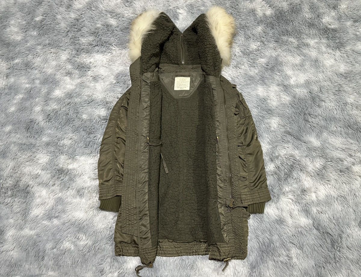GOA 🔥Y2K Archived Goa Raccoon Fur Parka Jacket Split Hoodie Size US M / EU 48-50 / 2 - 16 Thumbnail