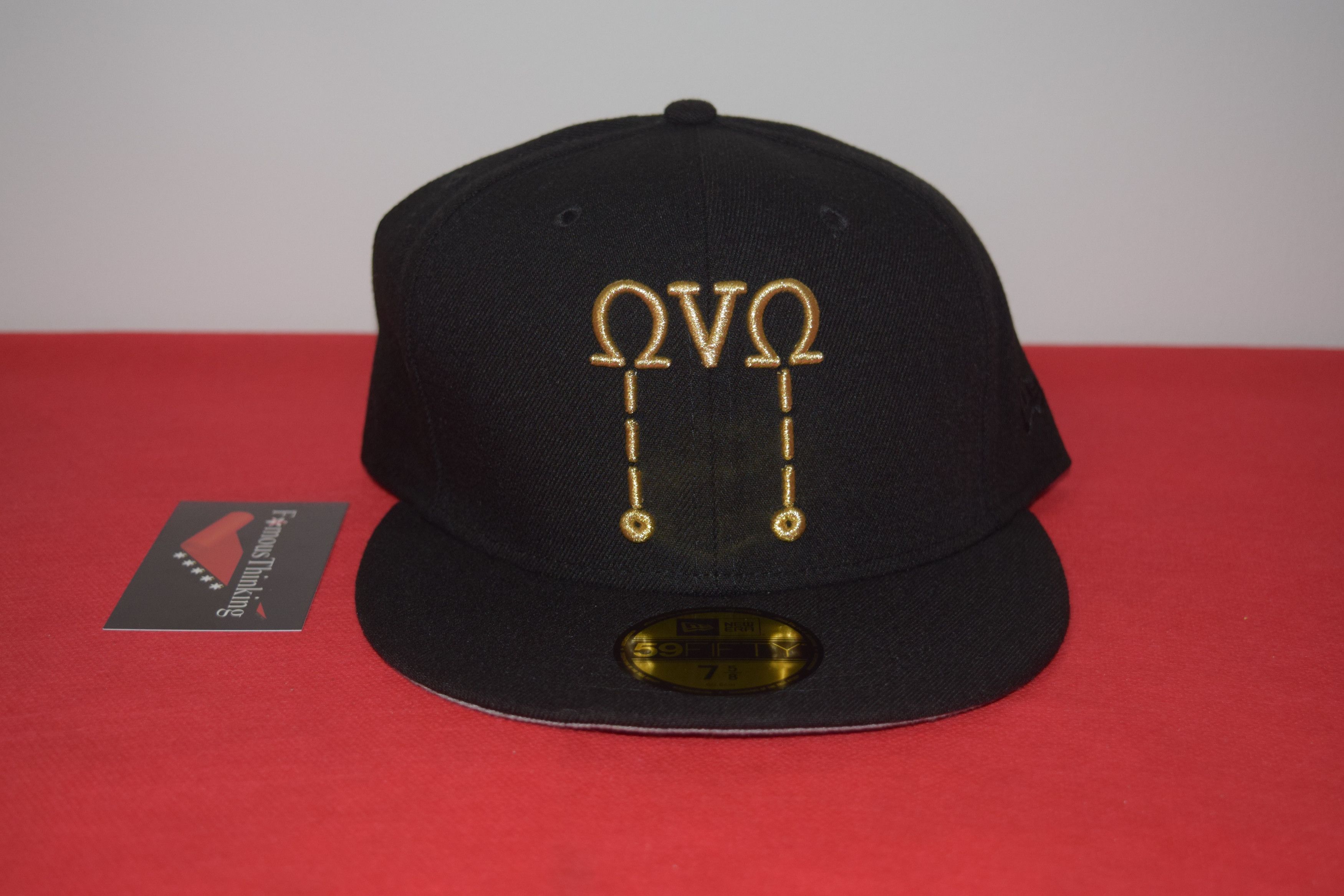 New Era OVO X New Era Black Fitted Hat Drake Size ONE SIZE - 1 Thumbnail