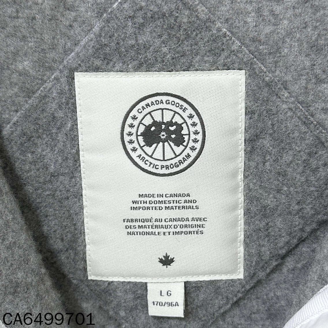 Canada Goose Canada Goose Charcoal Zip Sweatshirt L 99N Size US L / EU 52-54 / 3 - 7 Thumbnail