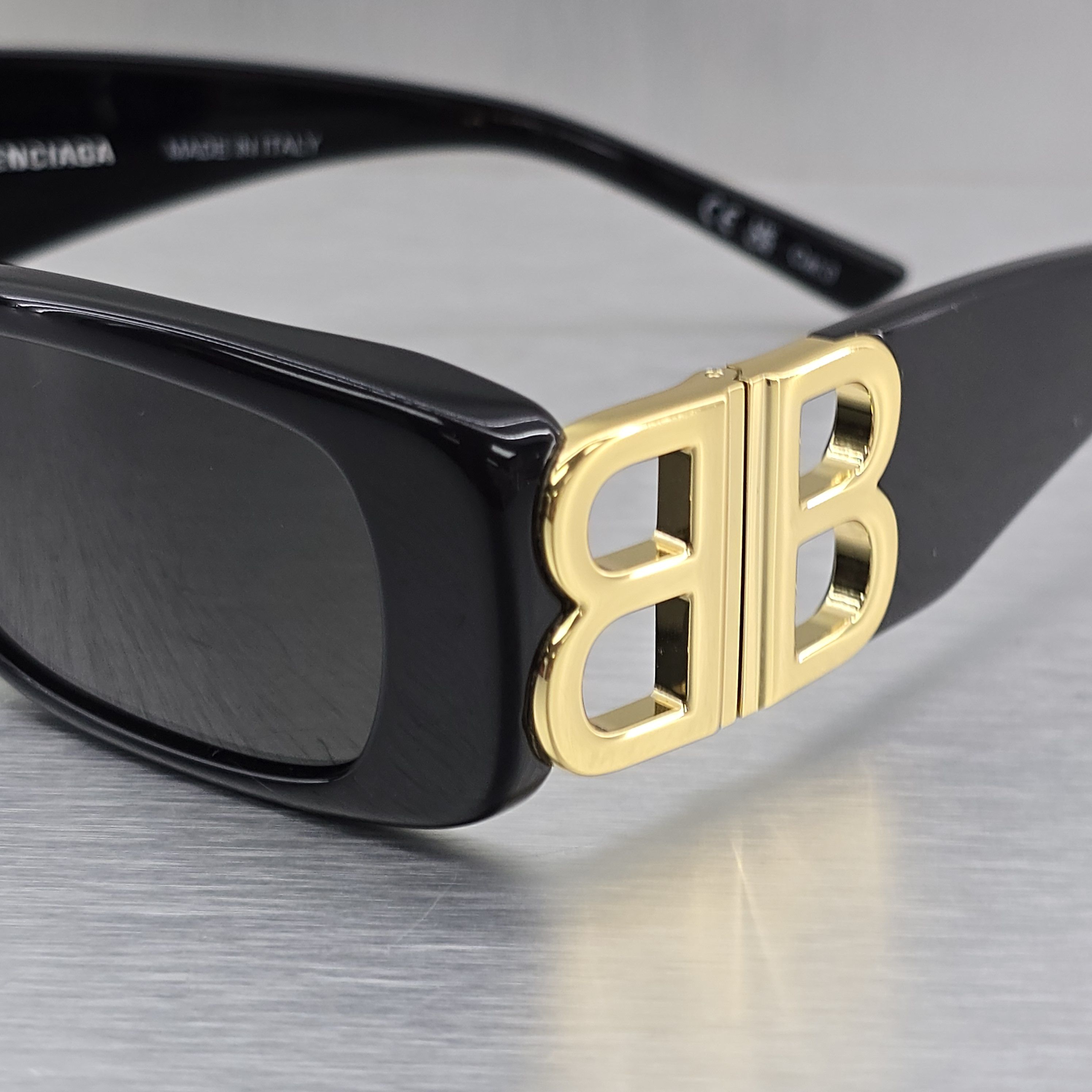 Balenciaga BALENCIAGA Dynasty Sunglasses BLACK Size ONE SIZE - 9 Thumbnail
