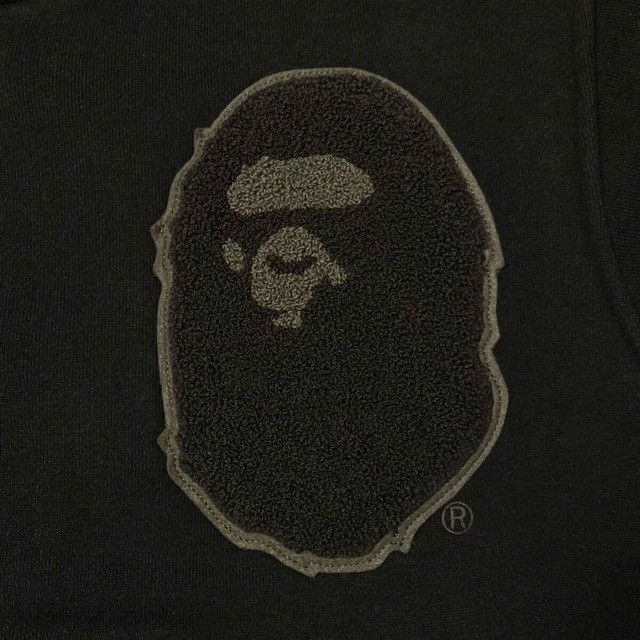 Bape BAPE LOGO Sweat Varsity Jacket a bathing ape NIGO Size US M / EU 48-50 / 2 - 4 Thumbnail