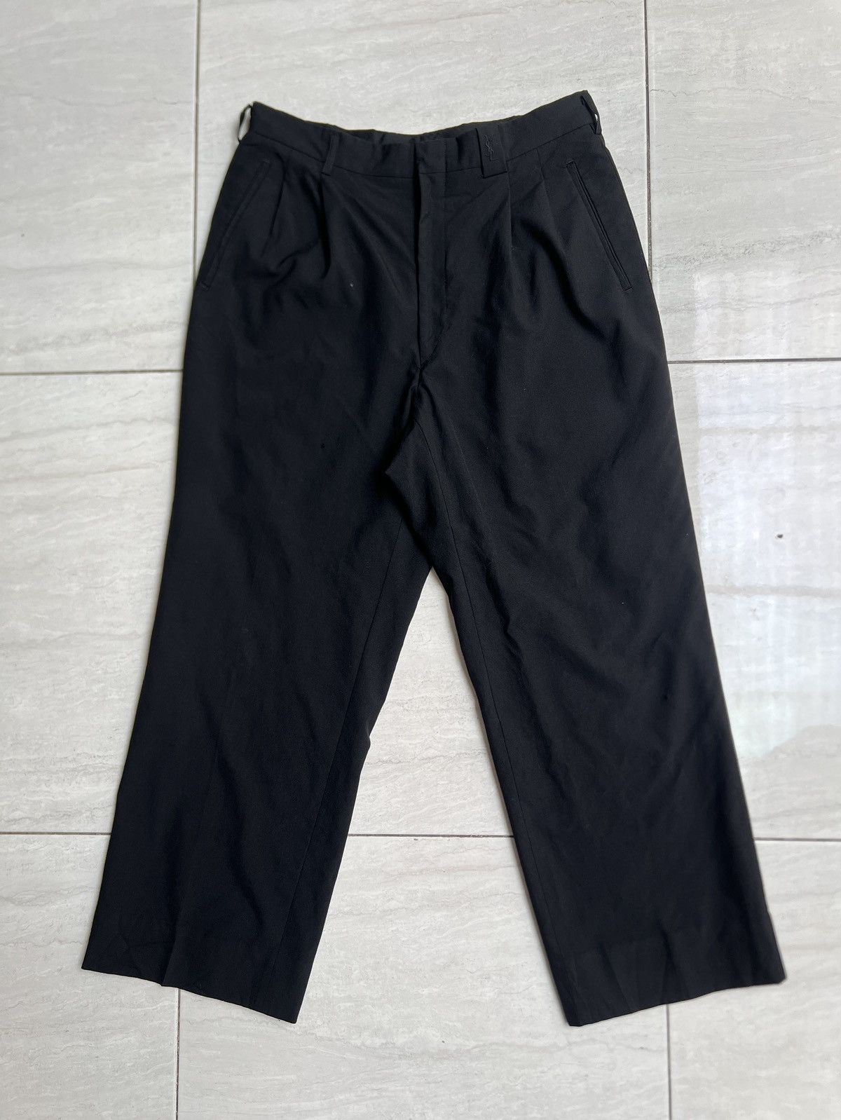 Yves Saint Laurent Yves Saint Laurent Pour Homme Black Pants Size US 28 / EU 44 - 1 Thumbnail