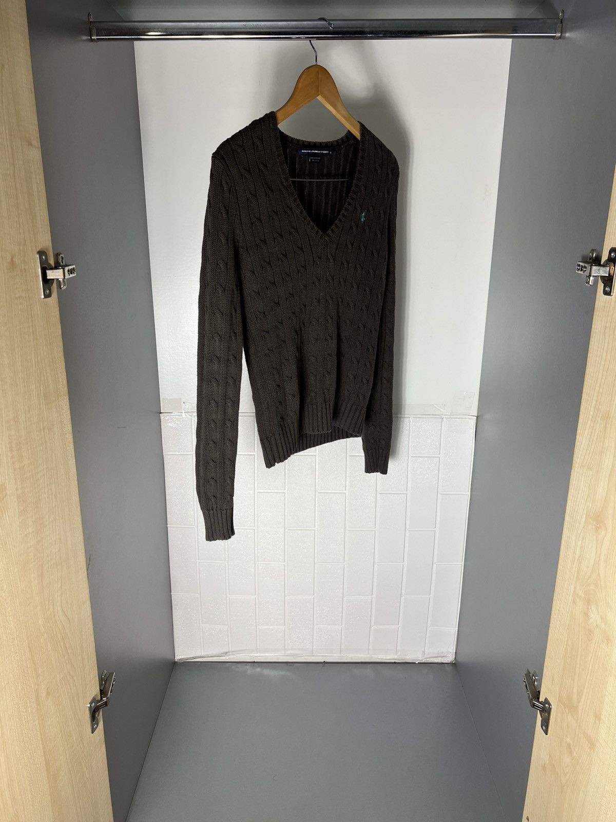Polo Ralph Lauren VINTAGE POLO RALPH LAUREN KNIT SWEATER DESIGNER RETRO 90s Size M / US 6-8 / IT 42-44 - 4 Thumbnail
