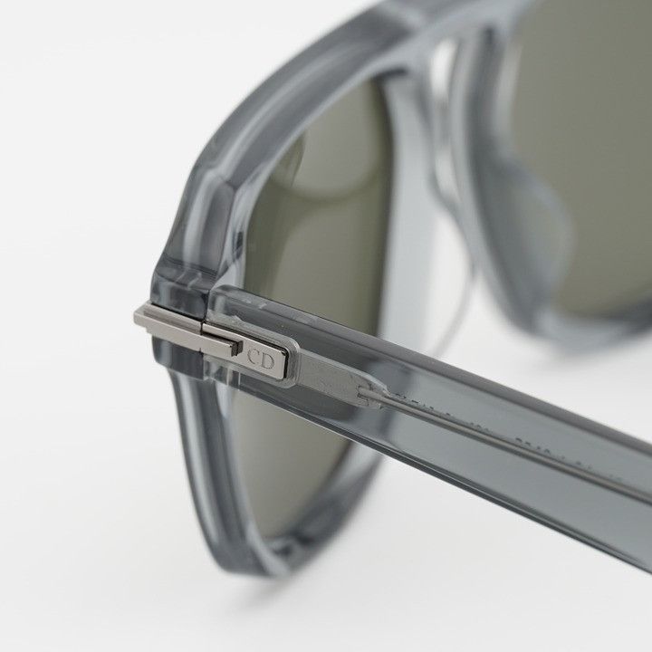 Dior Dior DIORBLACKSUIT S15F 45C0 Sunglasses Grey Square Frame Size ONE SIZE - 7 Thumbnail