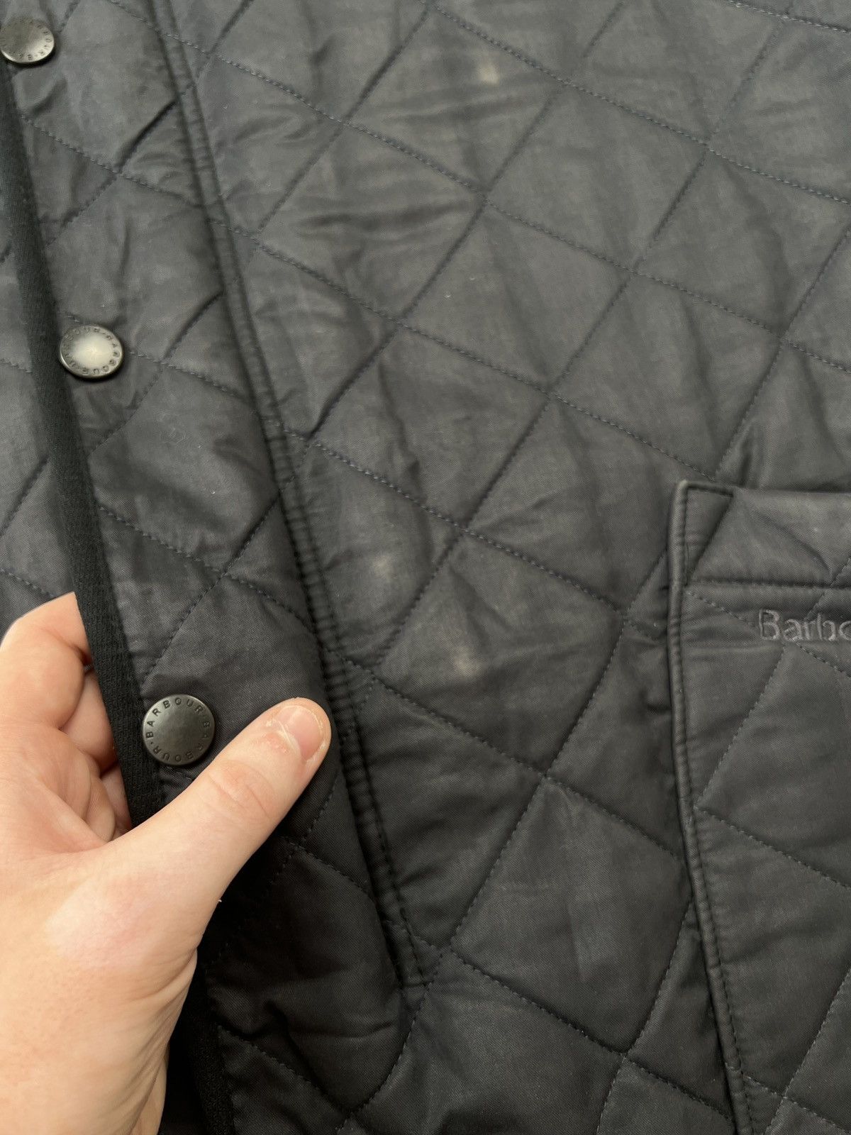 Barbour Barbour Duracotton Quilted Jacket (Y0510) Size US L / EU 52-54 / 3 - 5 Thumbnail