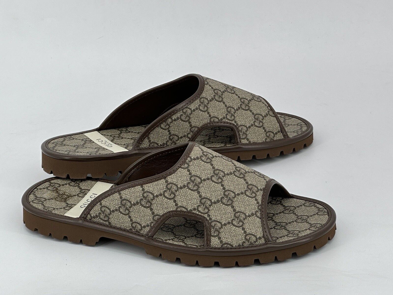 Gucci Size-EU-41,5/UK-7,5/US-8,5 New Gucci Men's Sandalen Size US 8.5 / EU 41-42 - 1 Thumbnail