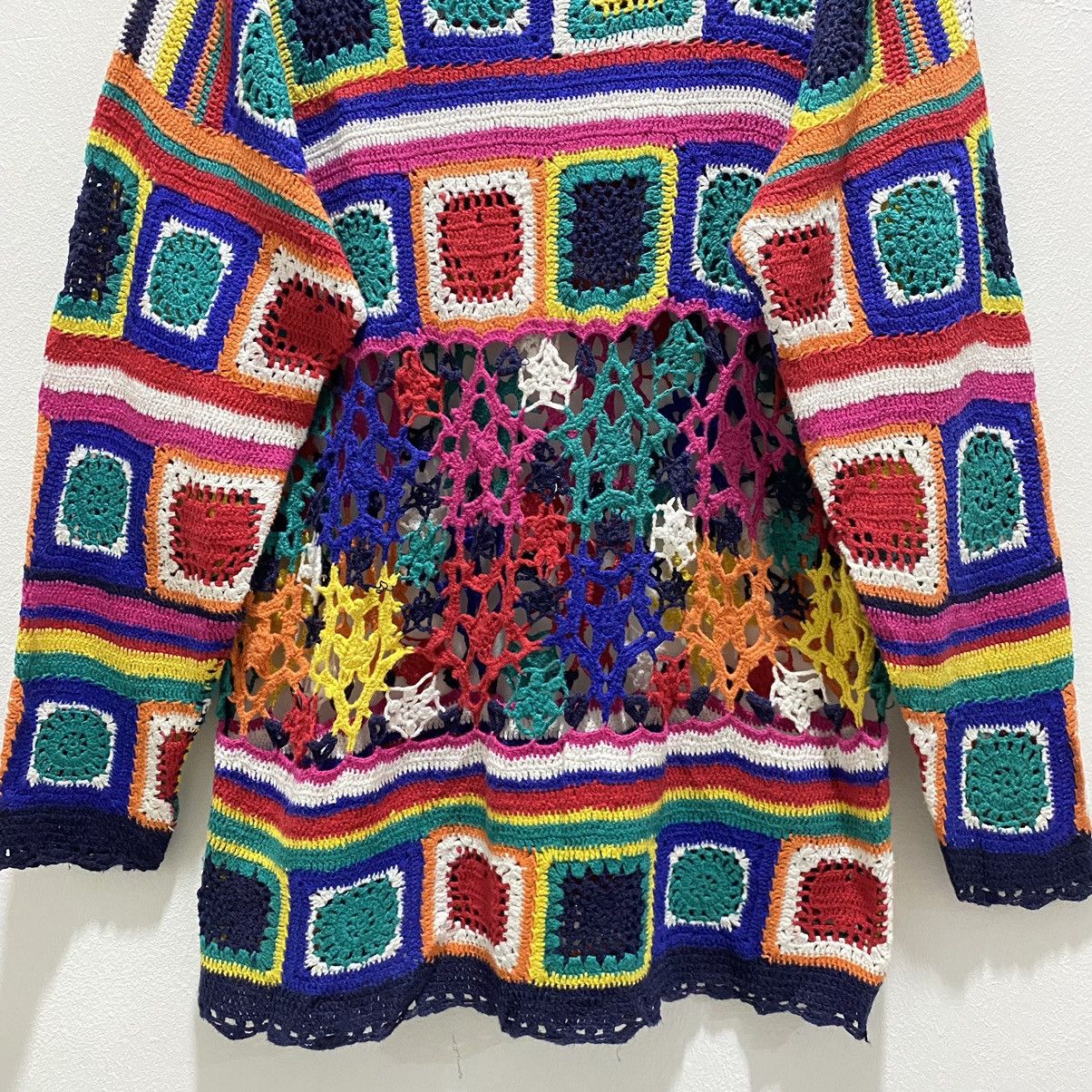 Handmade CROCHET PARIS SPORT CLUB Size M / US 6-8 / IT 42-44 - 5 Thumbnail