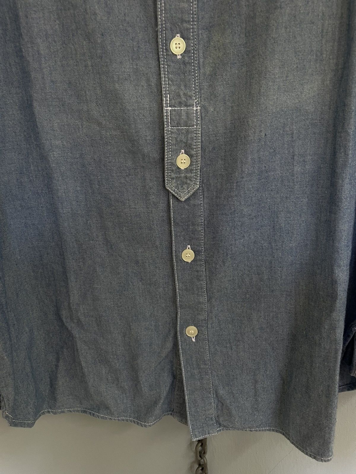 Issey Miyake Ne-net button up Chambray shirt Size US M / EU 48-50 / 2 - 10 Thumbnail