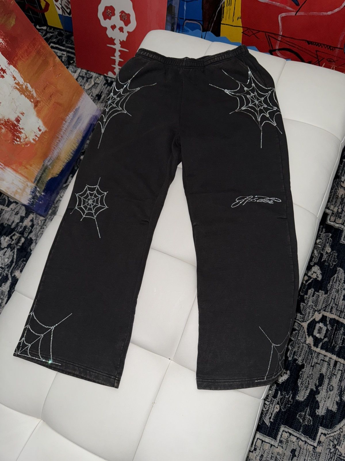 Sp5der WEB sweatsuit LARGE Size US L / EU 52-54 / 3 - 5 Thumbnail