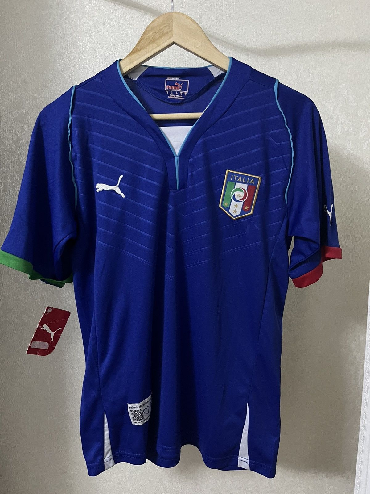 Vintage Italy Vintage Home Soccer Jersey Size US M / EU 48-50 / 2 - 1 Thumbnail