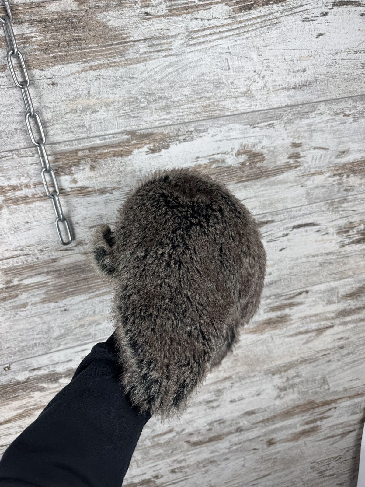 Hysteric Glamour Vintage Y2K Faux Fur Trapper Ushanka Winter Hat Fuzzy hats Size ONE SIZE - 5 Thumbnail