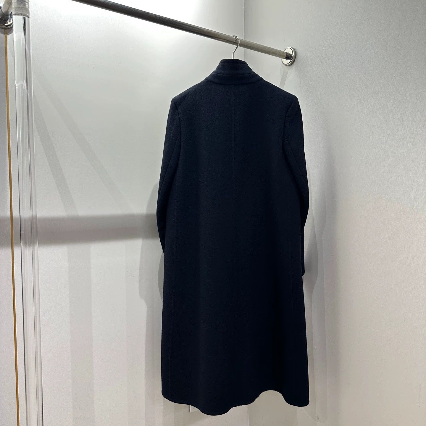 Hermes Hermes mar127 cashmere leather buttons overcoat size 40 Size M / US 6-8 / IT 42-44 - 2 Thumbnail