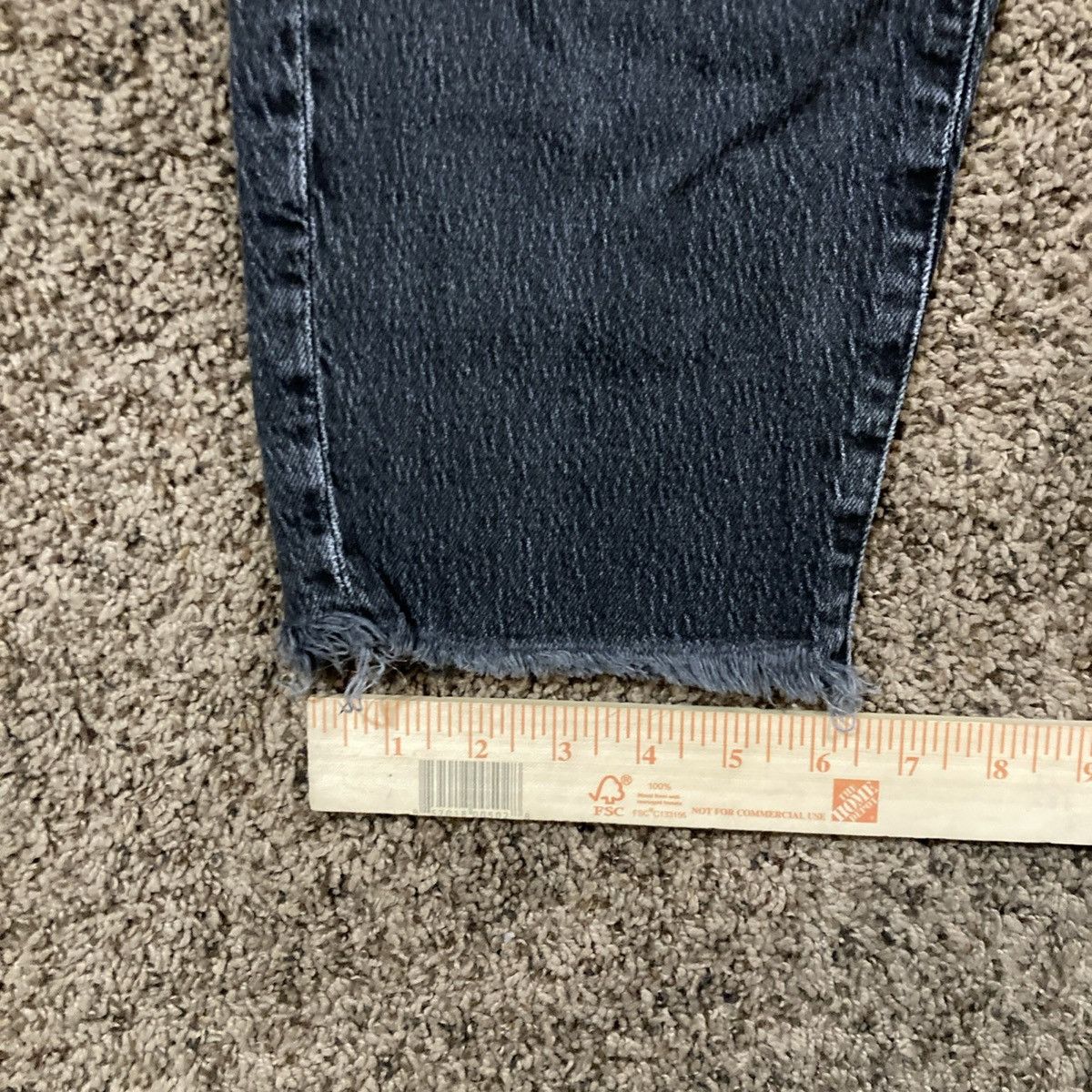 Other Madewell Women's Balloon Jeans Faded Black Denim Size 26 Size 26" / US 2 / IT 38 - 5 Thumbnail