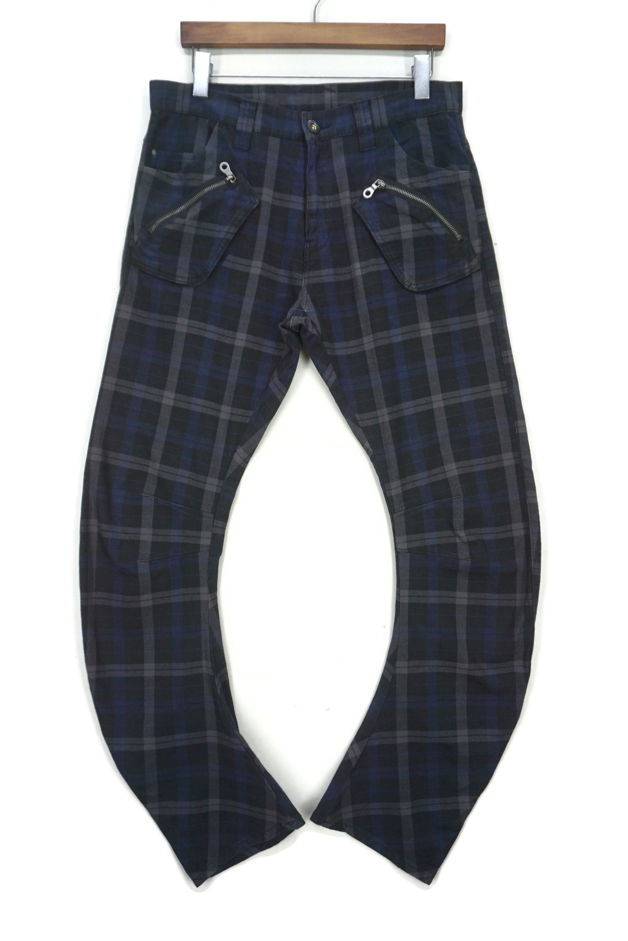 Japanese Brand PPFM Pants Size W33xL30 J-Shaped Fatigues Multi Zipper Baker Size US 30 / EU 46 - 2 Thumbnail