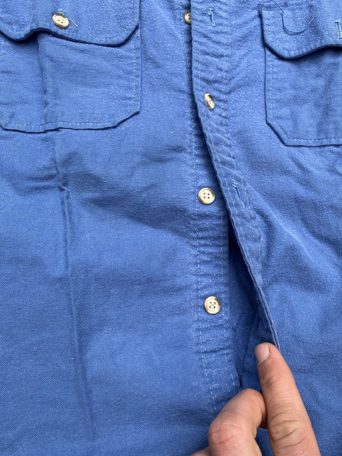 Woolrich Woolen Mills Vintage 70s 80s Woolrich Flannel Work Dense Shirt Size US L / EU 52-54 / 3 - 6 Thumbnail