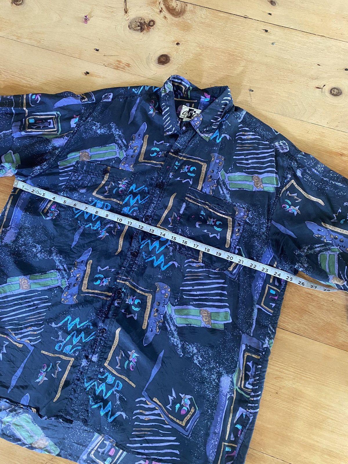 Vintage 1990s silk button up shirt L/Xl Size US L / EU 52-54 / 3 - 5 Thumbnail