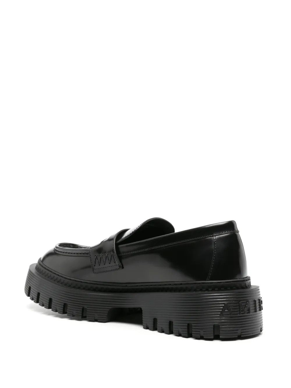 Amiri o1y0525 Leather Loafers in Black Size US 13 / EU 46 - 3 Thumbnail