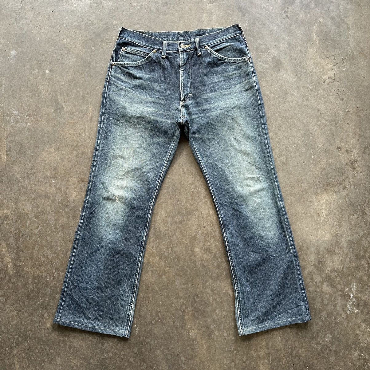 Vintage Lee Faded Distressed Denim Jean Pant W33