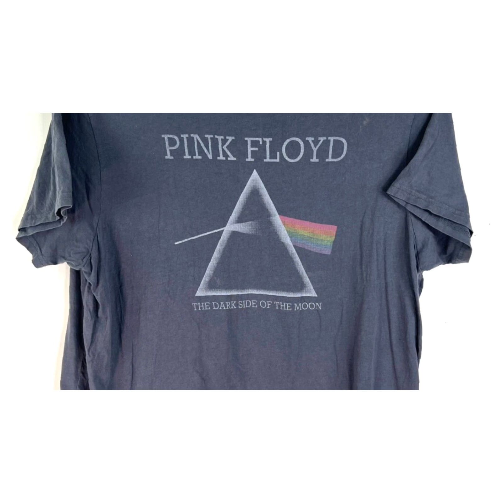 Vintage Pink Floyd Mens Gray Graphic Band Tee Shirt 2XL Adult Crew Neck Short Sleeve Cotton ID: 2020s Basement Size US XXL / EU 58 / 5 - 2 Thumbnail