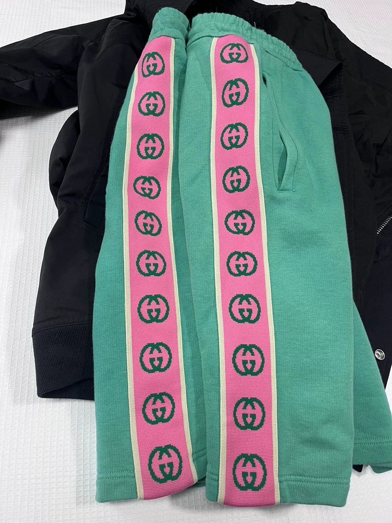 Gucci Gucci Size L Green drawstring shorts size L 2502-Nextarrow Size US 36 / EU 52 - 3 Thumbnail