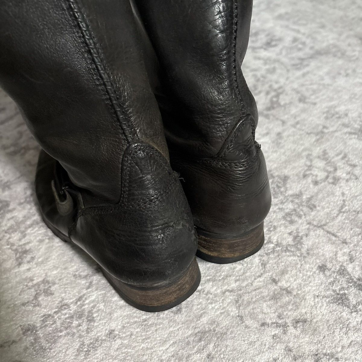 Incarnation Incarnation Guidi Horse Leather Buckled Engineer Boots | 44 Size US 11 / EU 44 - 10 Thumbnail