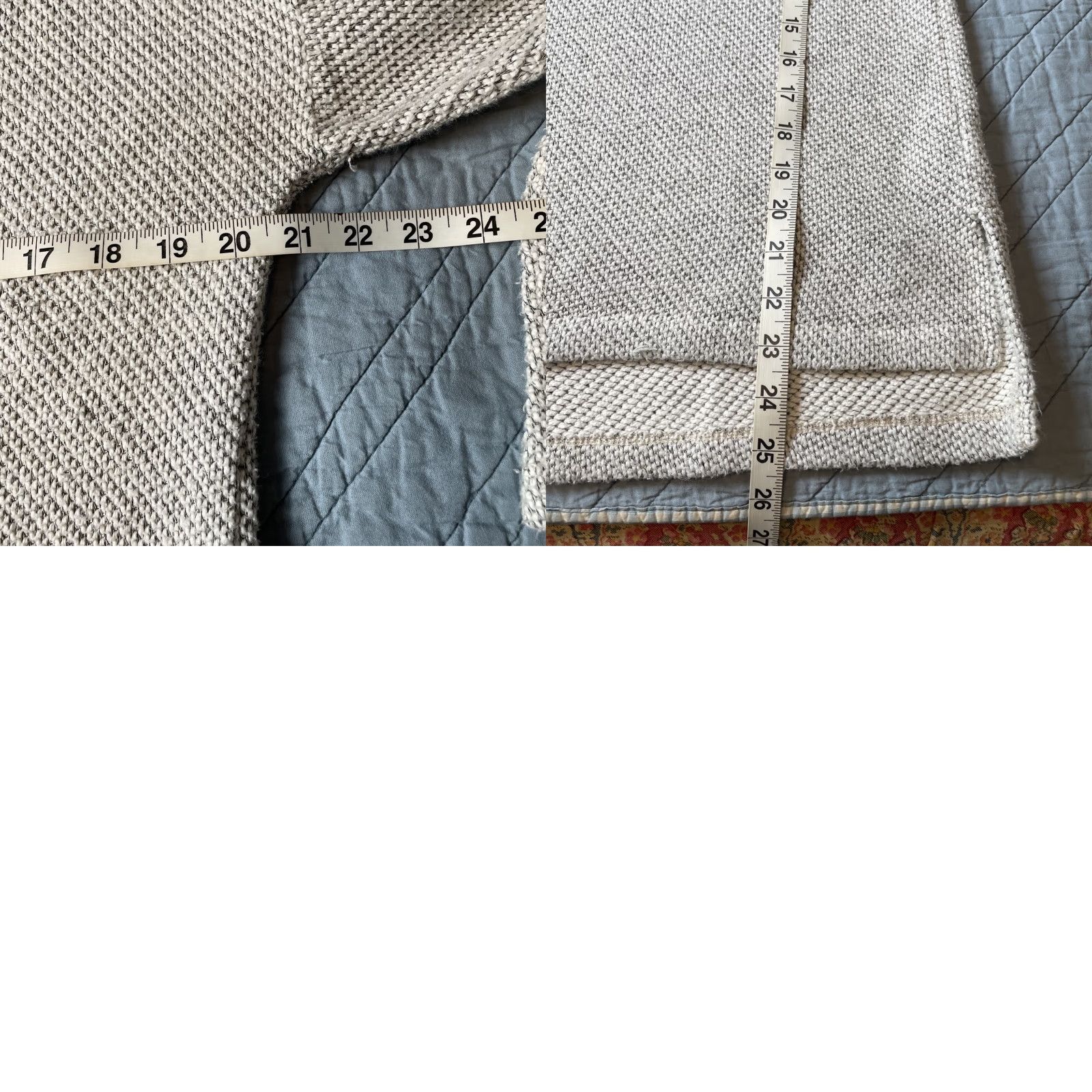 Sanctuary Sanctuary Women Knit Cotton Cowl Neck Dolman Sleeve Sweater Gray Cream Size M Regular Fit Vintage? No Size M / US 6-8 / IT 42-44 - 8 Thumbnail