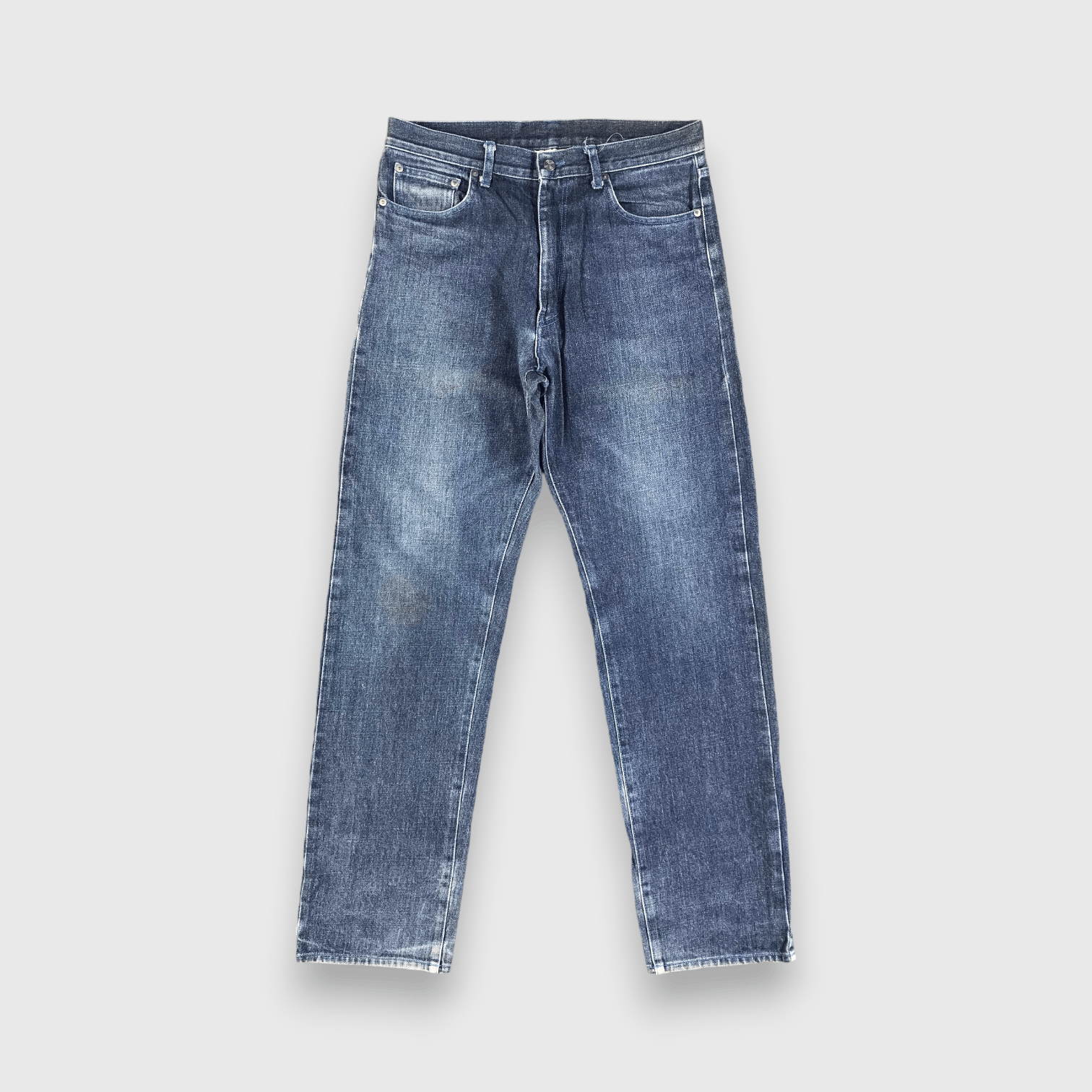 Japanese Brand Japanese Brand ILL Jeans Blue Straight Denim -J2710 Size US 34 / EU 50 - 1 Thumbnail