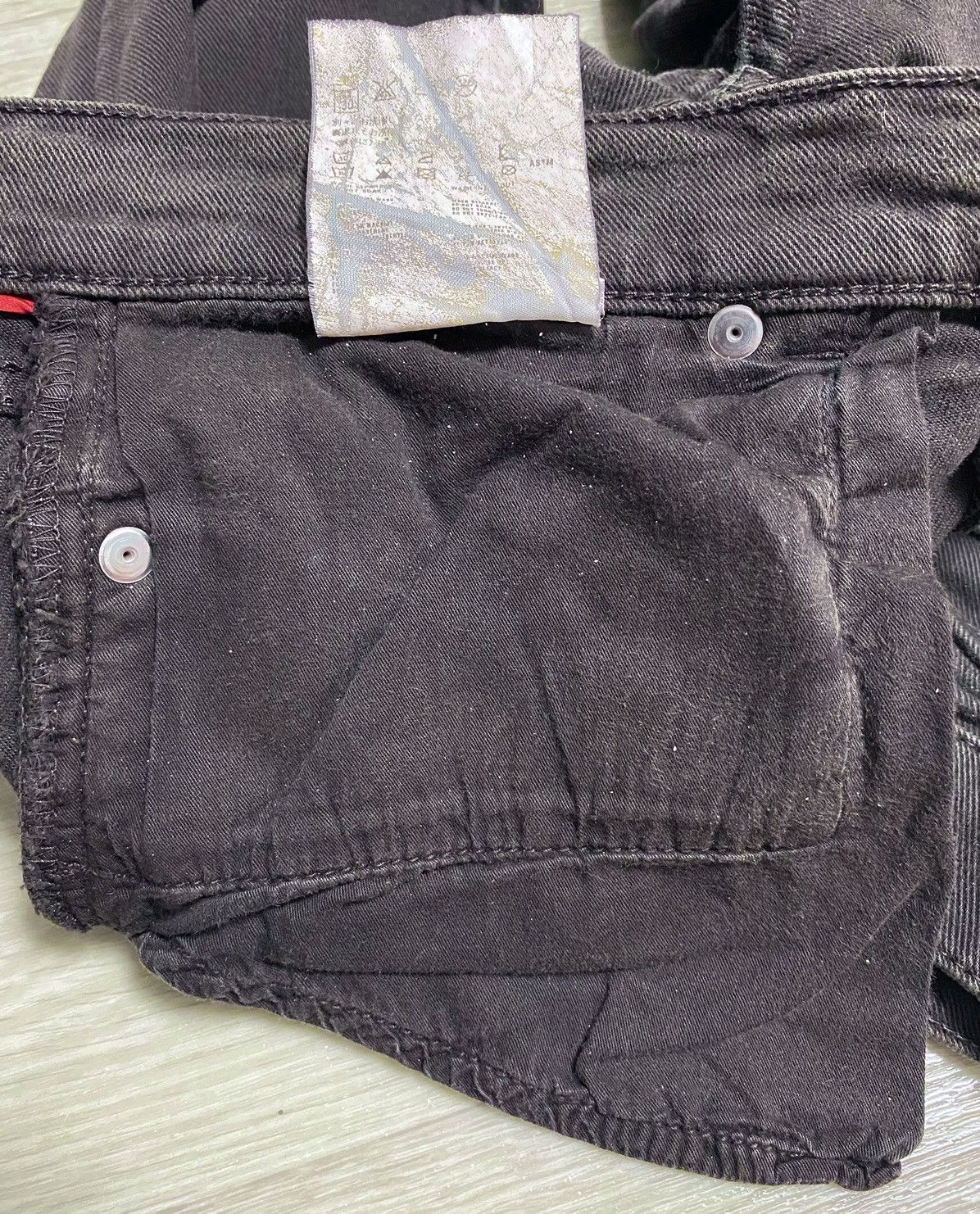 Prada Women’s Prada Linea Rossa Vintage Khaki Cotton Jeans Denim Size 28" / US 6 / IT 42 - 14 Thumbnail