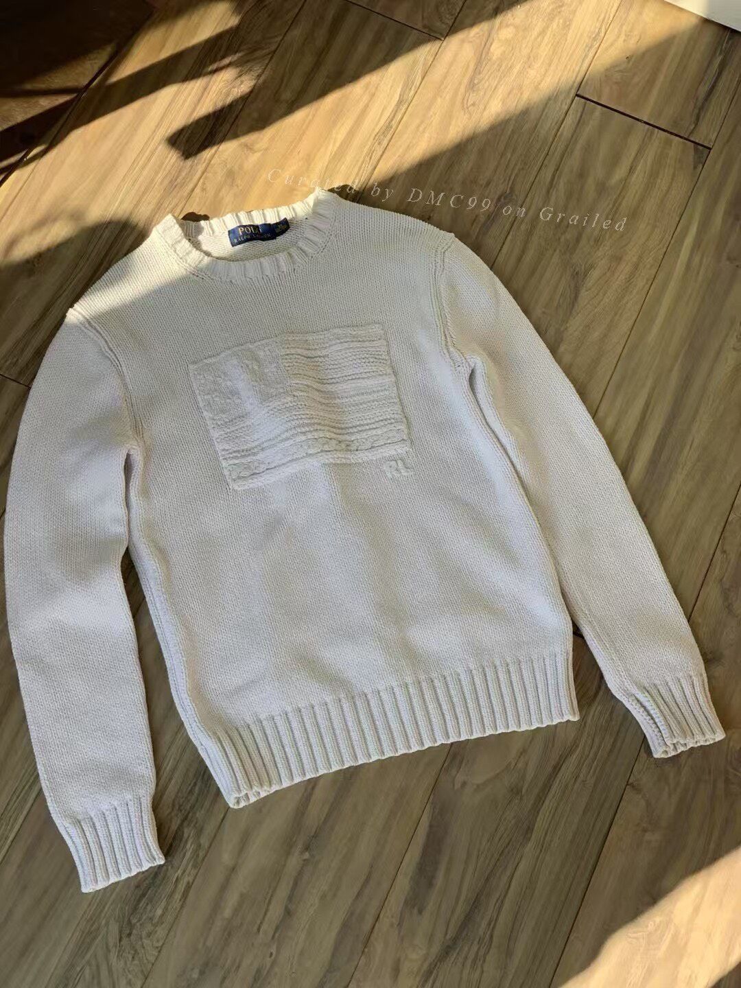 Polo Ralph Lauren Polo Ralph Lauren White Sweater Size US XS / EU 42 / 0 - 1 Thumbnail
