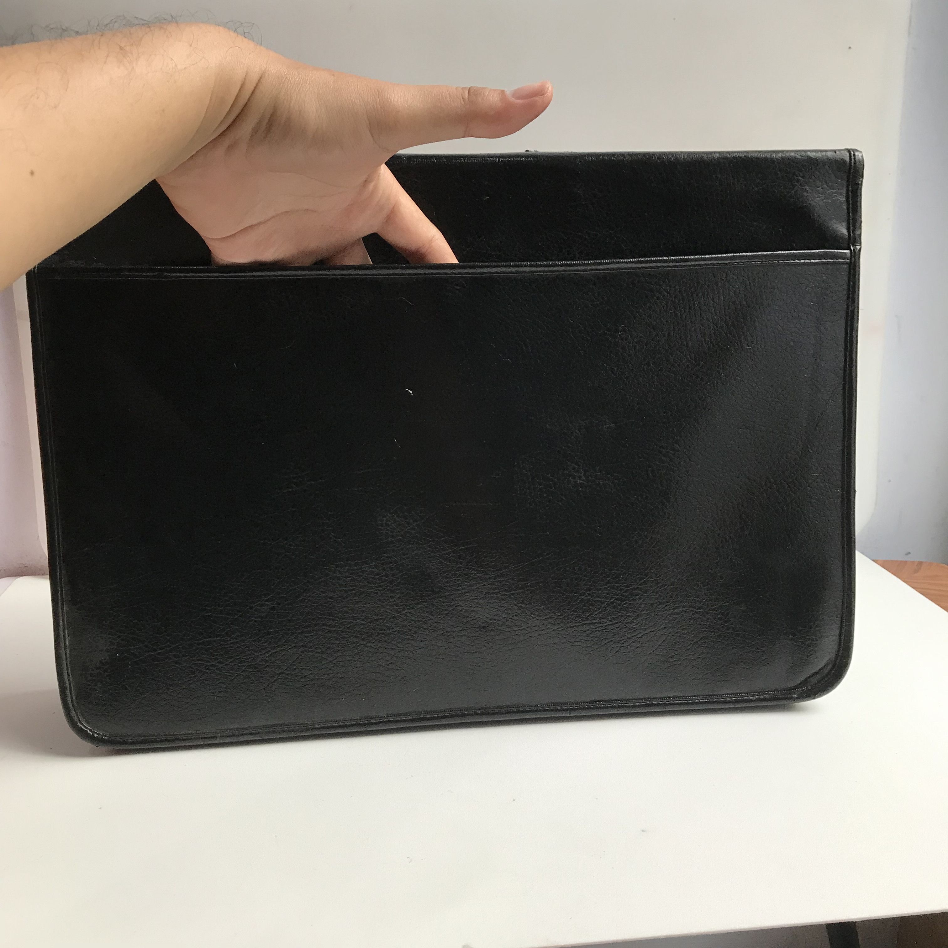 Other Vintage italy Oxford 80s hands bag handy bag black Size ONE SIZE - 4 Thumbnail