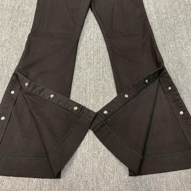 Amiri Amiri Black Flared Pants Zipper Pants Size US 36 / EU 52 - 8 Thumbnail