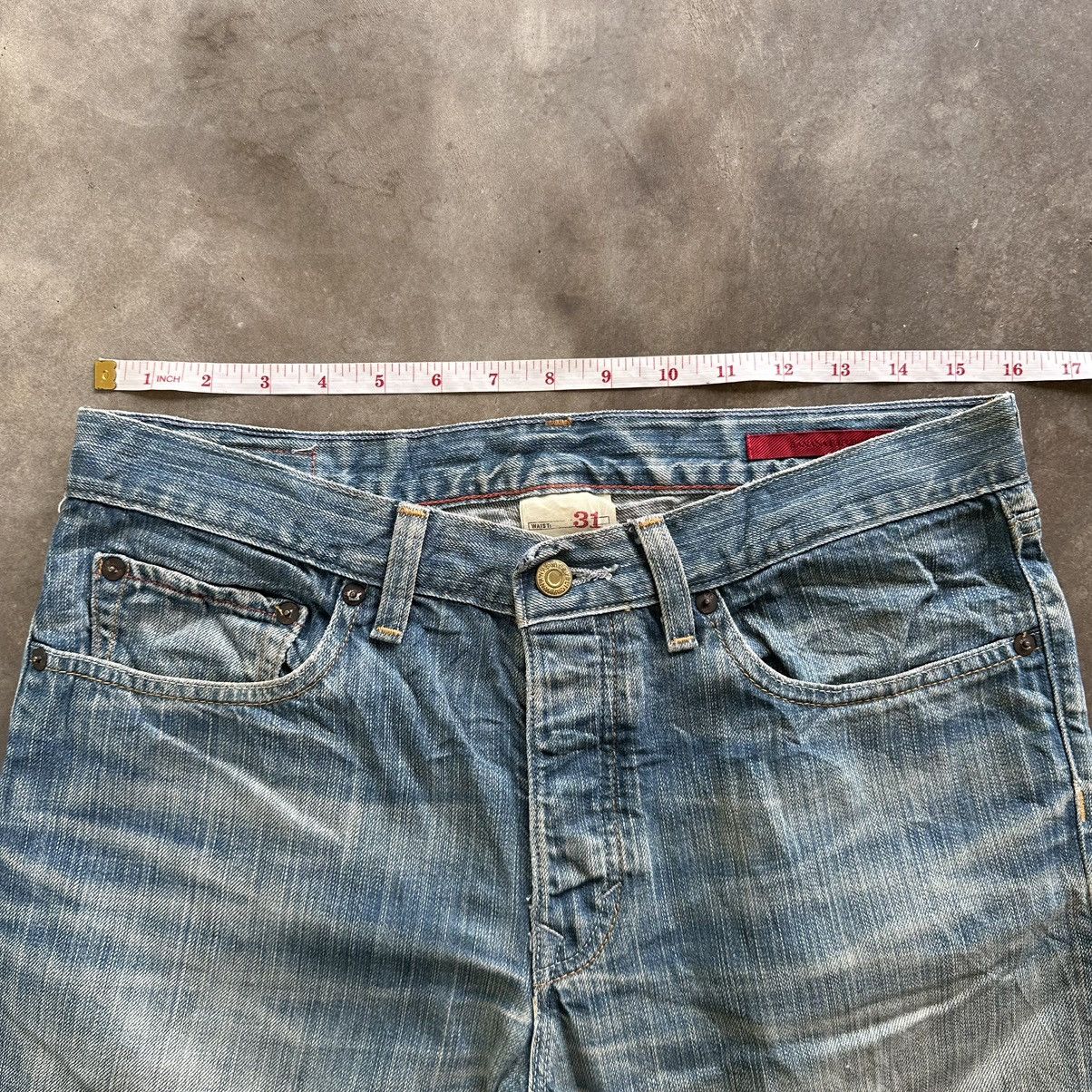 Japanese Brand W32 Vintage Banana Republic Redline Faded Denim Jean Pant Size US 32 / EU 48 - 11 Thumbnail
