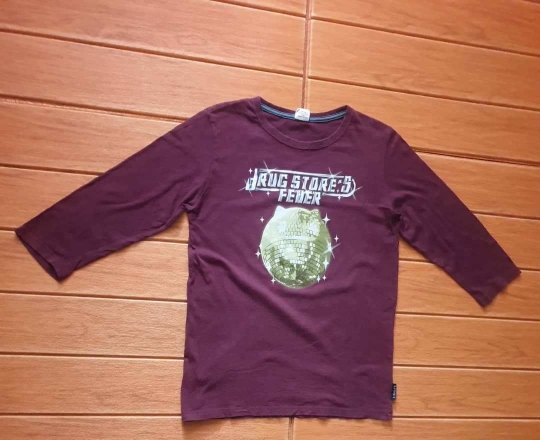 Japanese Brand Drug store fever 3 quater Shirt Size US S / EU 44-46 / 1 - 5 Thumbnail