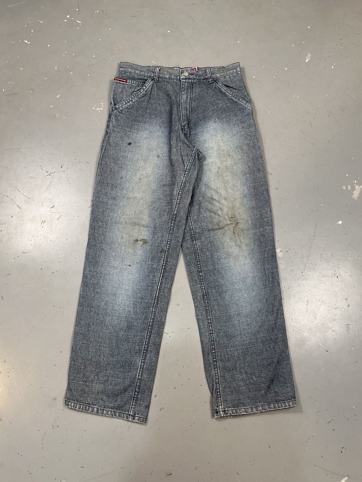 Quiksilver × Vintage Vintage quiksilver SpellOut embroidered denim Size US 32 / EU 48 - 2 Thumbnail