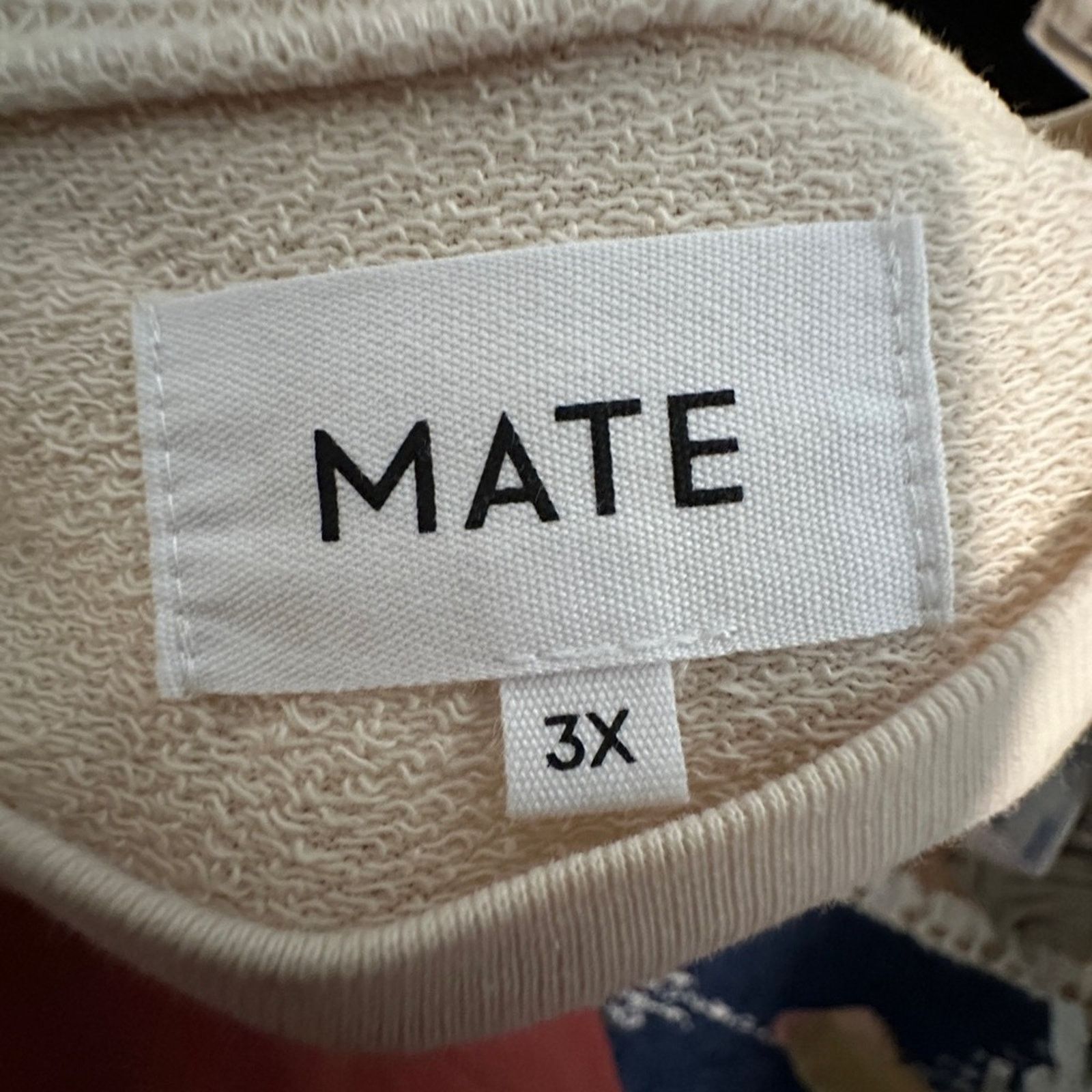 Other MATE the Label | Organic Fleece Raglan Sweatshirt Size 3XL / US 20-22 - 4 Thumbnail