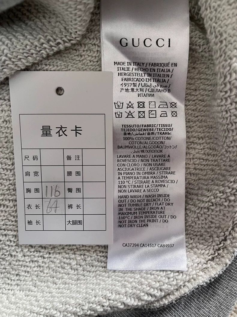Gucci Gucci Logo printed casual hooded long-sleeved sweatshirt 25 Size US S / EU 44-46 / 1 - 5 Thumbnail