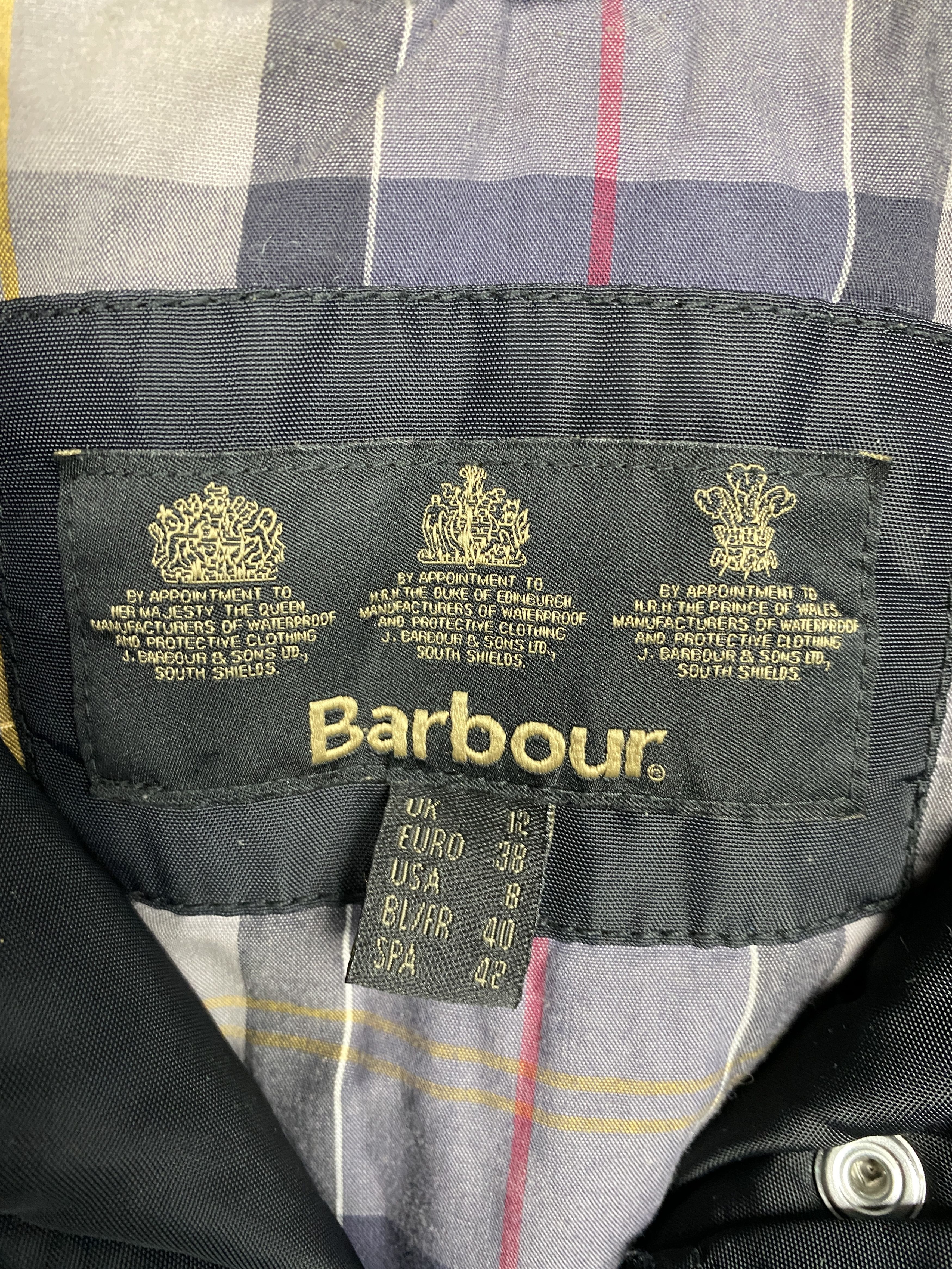 Barbour Barbour International Vintage Womens Outlaw Jacket Size M / US 6-8 / IT 42-44 - 3 Thumbnail
