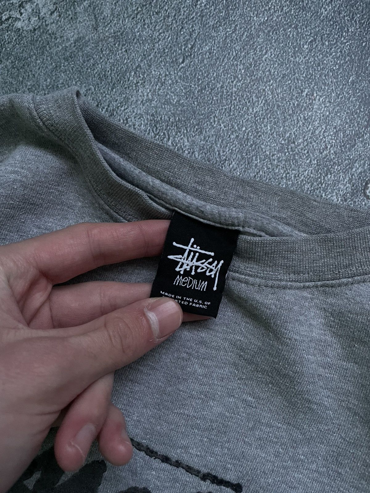 Stussy Grey Stussy Crewneck Sweatshirt Size US S / EU 44-46 / 1 - 3 Thumbnail