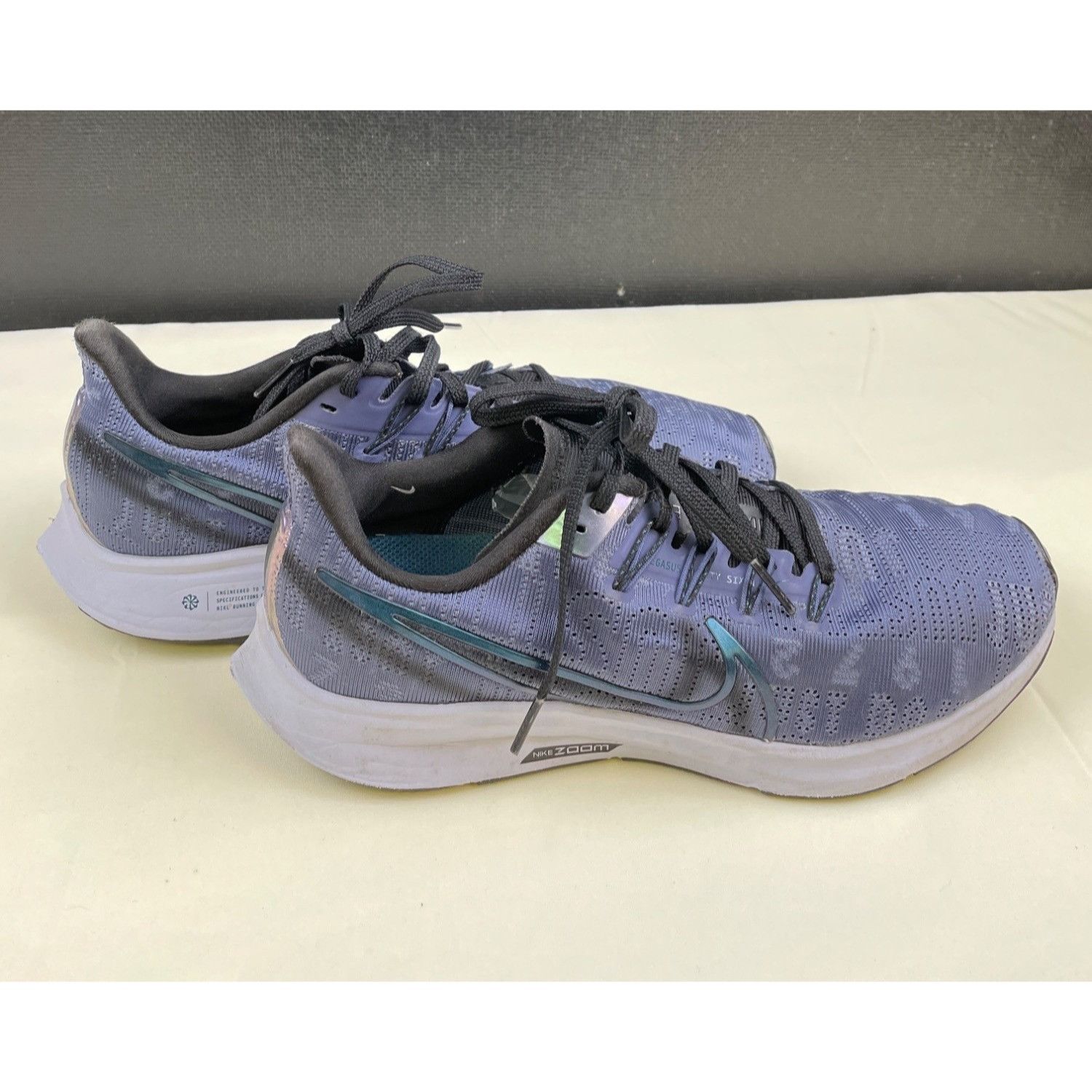Nike Nike Zoom Pegasus Women's Purple Running Shoes/Sneakers Size Size US 8 / EU 41 - 1 Thumbnail
