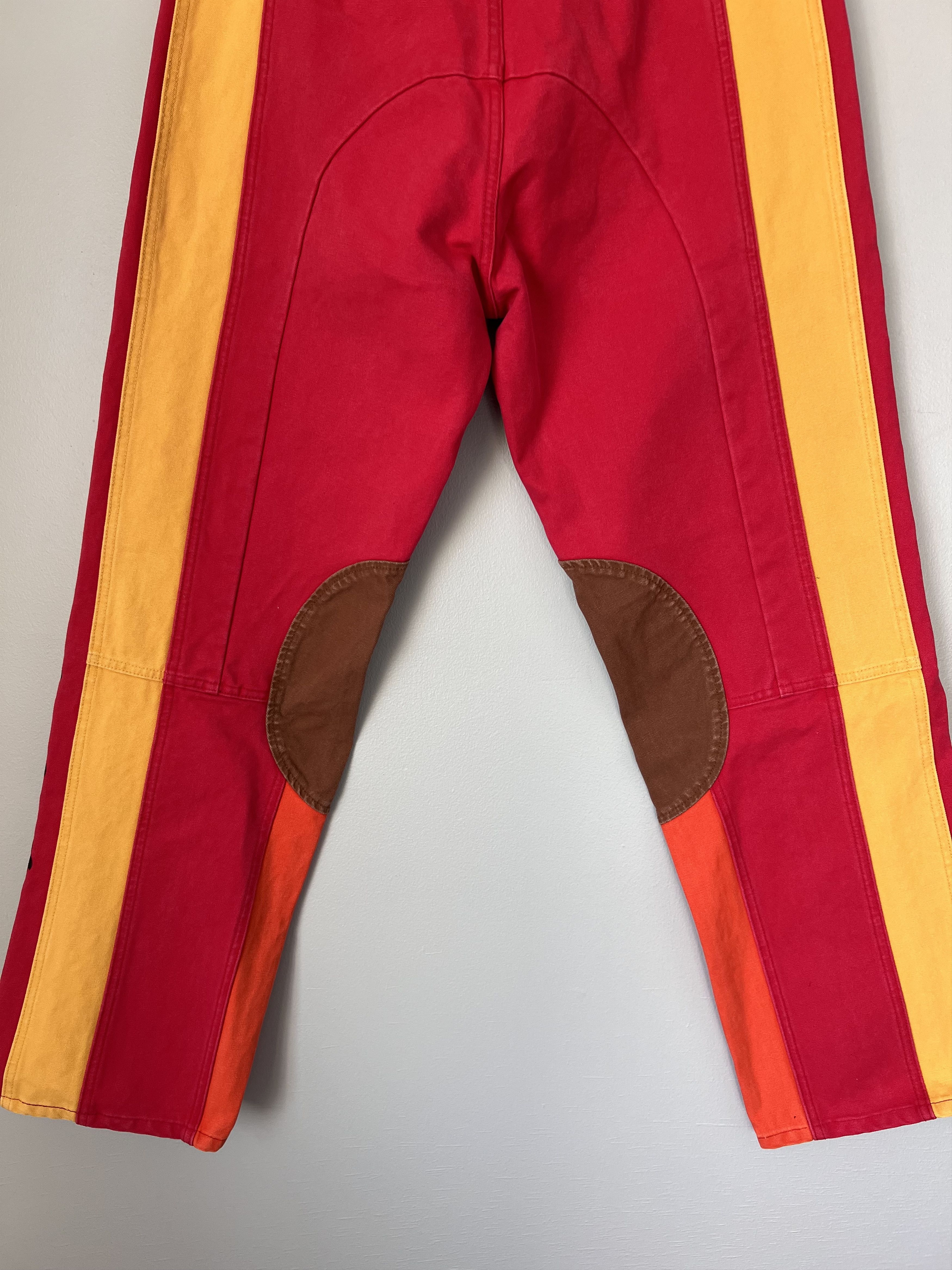 Cherry LA × Fox Racing Cherry LA Fox Racing Moto Pants in Orange Red Size US 34 / EU 50 - 7 Thumbnail