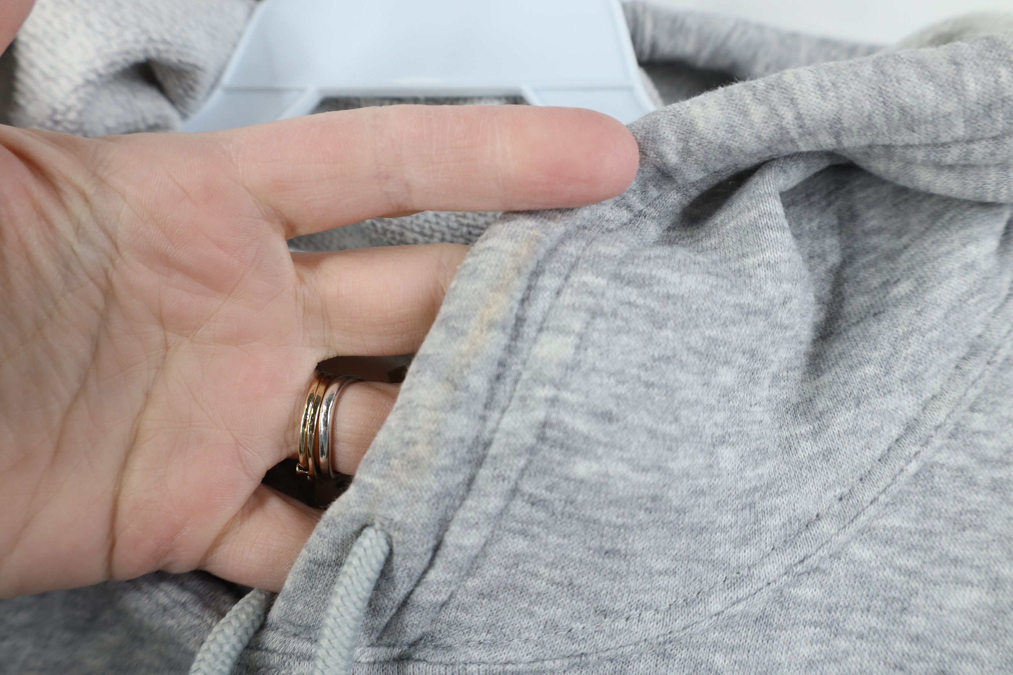 Adidas Vintage Y2K Adidas Striped Hoodie Sweatshirt Heather Gray Size US S / EU 44-46 / 1 - 6 Thumbnail