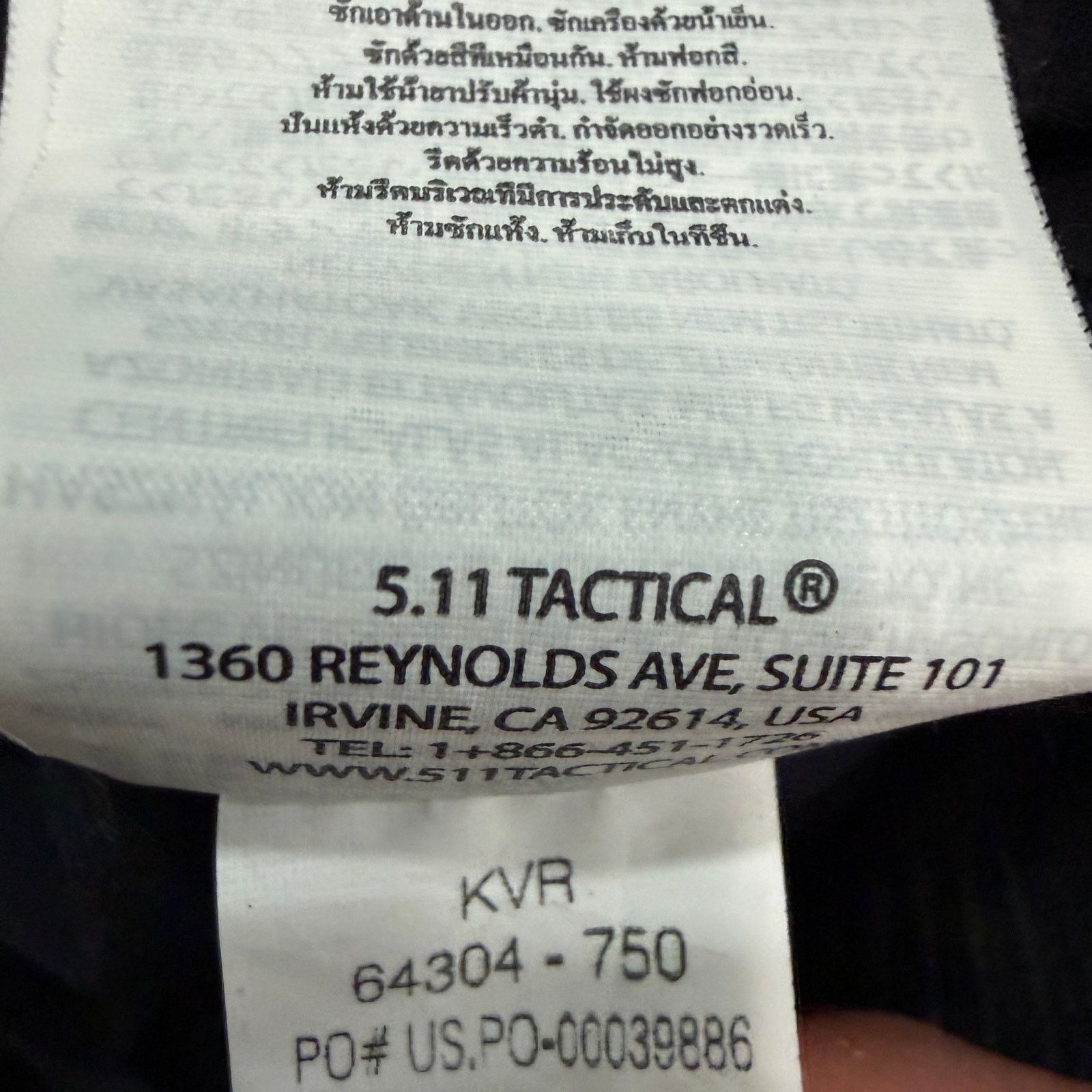 5.11 5.11 Tactical Twill PDU Class A Pants Women's 16 Navy Blue Size 38" / US 16 / IT 52 - 7 Thumbnail