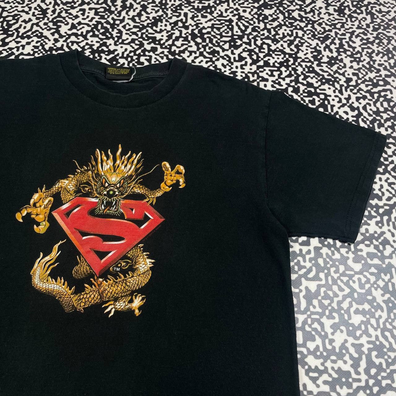 Vintage Vintage 1999 Superman Japanese Dragon T-shirt Movie Warner Size US M / EU 48-50 / 2 - 5 Thumbnail