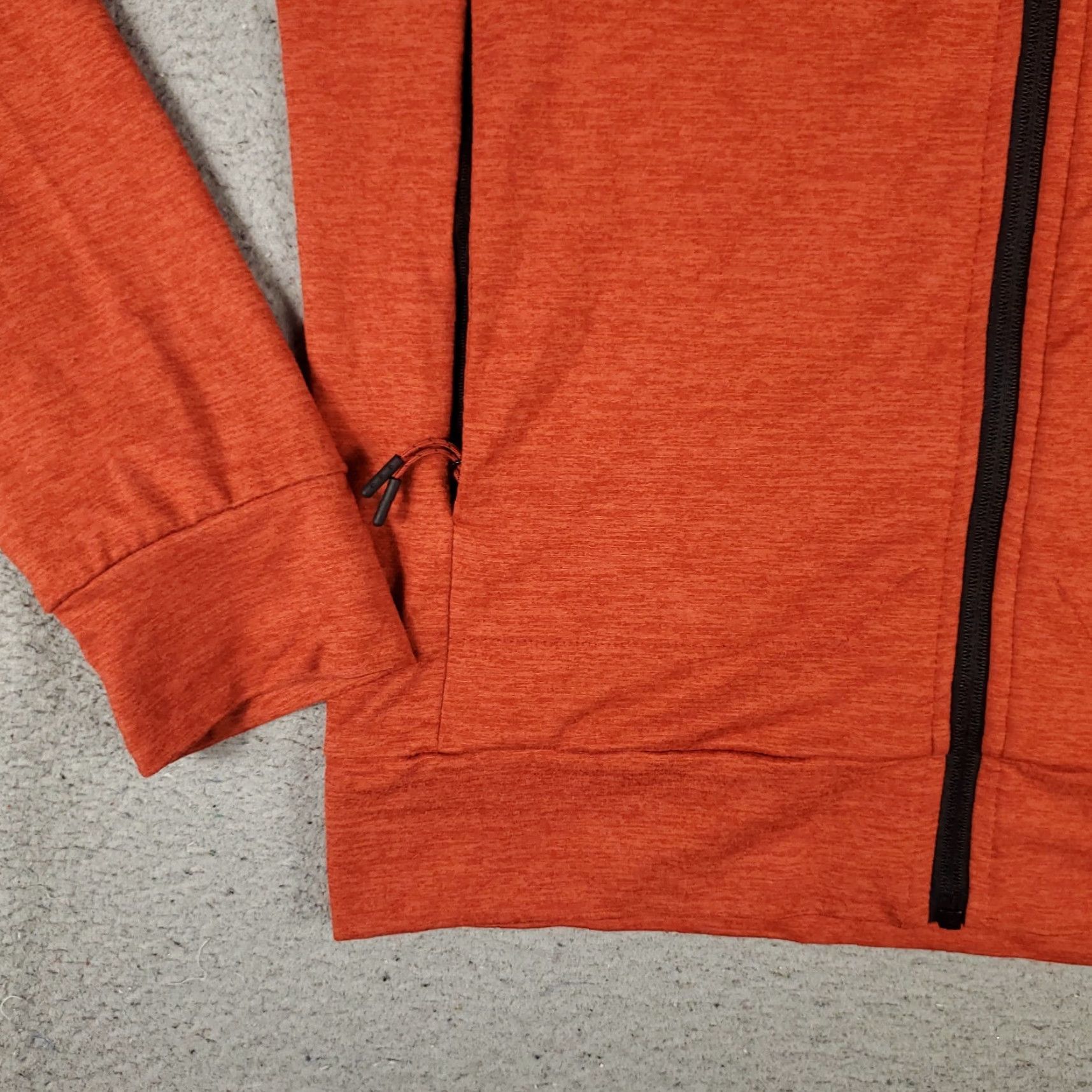 Adidas ASICS Hoodie Mens Size Small Orange Lightweight Full Zip Up Sweatshirt Size US S / EU 44-46 / 1 - 3 Thumbnail