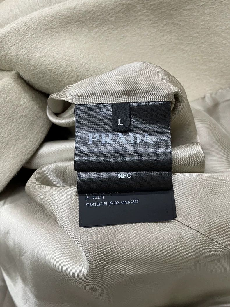 Prada Prada Woollen coat Size L / US 10 / IT 46 - 5 Thumbnail